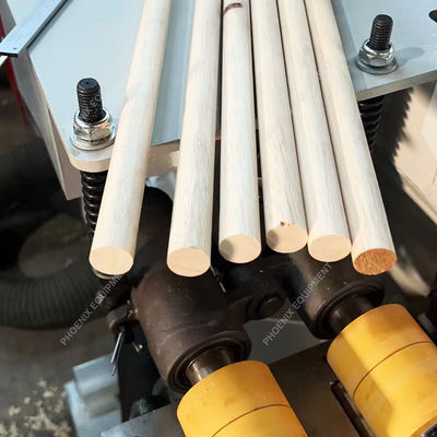 1.1kw Voedingsmotor Houtstok Besenstok Topmachine voor klein Hout Besenhandvat