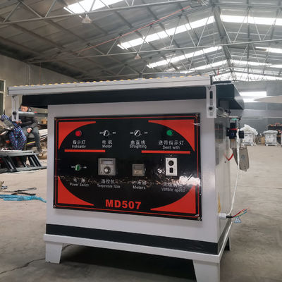 Efficiënte snijbreedte 50 mm Curve Straight Draagbare houtbewerkingsrandbandmachine