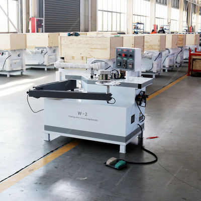 10.8m/min Panel Feed Speed Mini Folding Arm Edge Banding Machine voor MDF PVC Panel