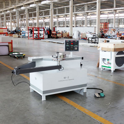 10.8m/min Panel Feed Speed Mini Folding Arm Edge Banding Machine voor MDF PVC Panel
