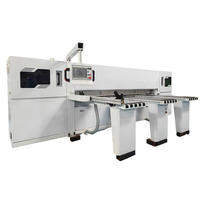 16.5kw Power Computerized CNC Automatic Wood Panel Cutting Beam Saw voor houtbewerking