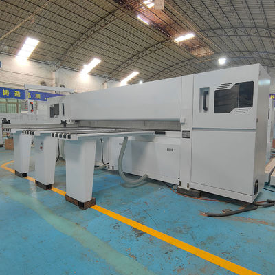 16.5kw Power Computerized CNC Automatic Wood Panel Cutting Beam Saw voor houtbewerking