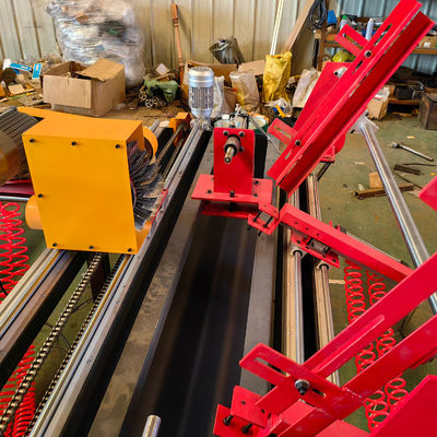 Variabele frequentiegesnelheidsregeling Hout rondstaafpoetsmachine voor bezemstok