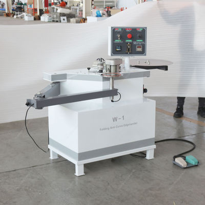 Werkwijze Volledig automatische randbandmachine voor vouwarmcurve