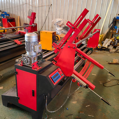 1360 mm Maximale ronde staaflengte Houtbewerking Horizontale borstel Sander Curve Cylindrisch