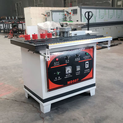 MD507 Houtbewerking Rechte en krom Kleefmachine PVC Randbandmachine Makkelijk