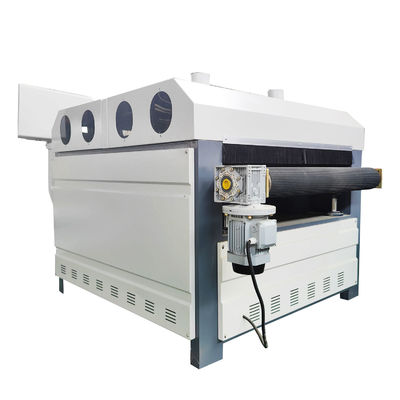 Volledig automatische breedbandkast Houten deurpaneelpoetsmachine voor poelen