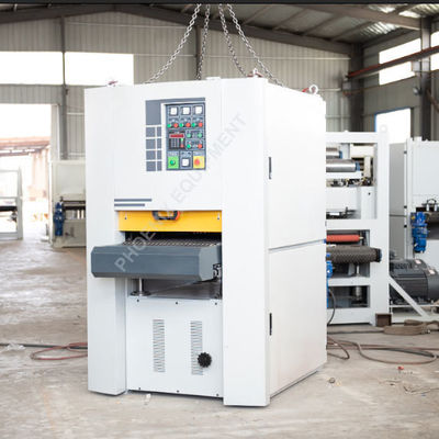 190 mm Driedimeter Doppelzijdige zandmachine voor houten planken bij 0,6Mpa