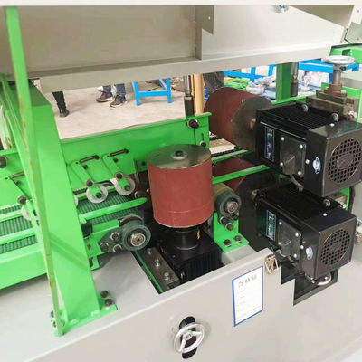 Geavanceerde automatische houten blok vierzijdige zandmachine met dubbele drukrol