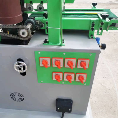 Geavanceerde automatische houten blok vierzijdige zandmachine met dubbele drukrol