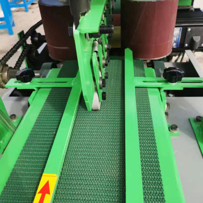Geavanceerde automatische houten blok vierzijdige zandmachine met dubbele drukrol