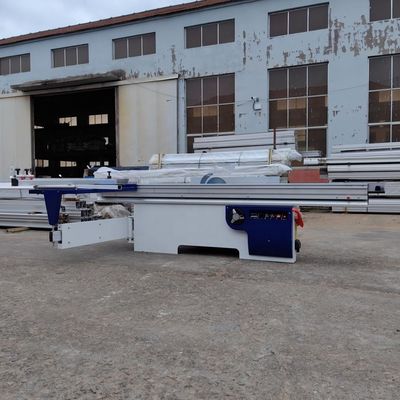 Stijl Hoogprecisie Houtsnijmachine voor 45 90 Graden Houtbewerking Schuiftafel