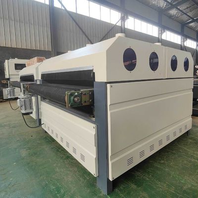 Volledig geautomatiseerde wire brush polish machine voor metaal en multiplex productielijn