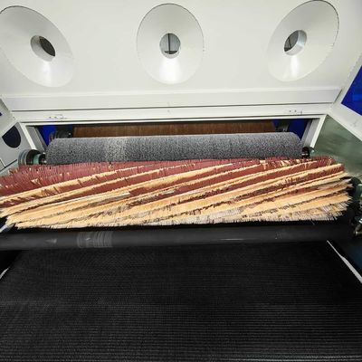 Volledig geautomatiseerde wire brush polish machine voor metaal en multiplex productielijn