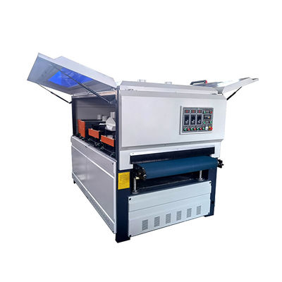 Houtborstel-sandmachine van 1300 mm voor automatisch polijsten van keukenkastdeuren