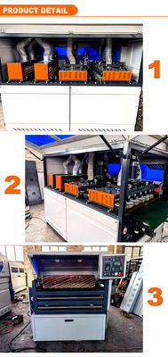 Houtbewerkingsmachines Breedbandsandmachine met 3-10 m/min voedingssnelheid