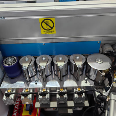 Min.80mm Panelbreedte Houtbewerking Automatische randbandmachine met pre-frees PM50F