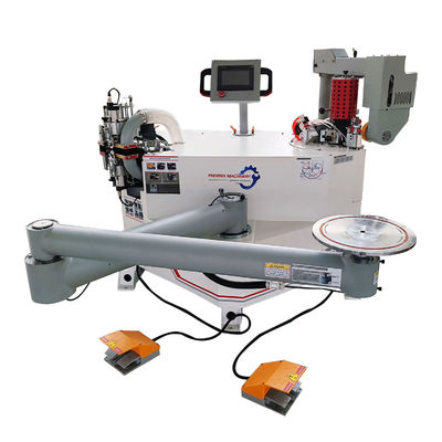 KN-700-3 Laser Precision Docking Folding Arm Curve Edge Banding Machine voor meubeldeuren