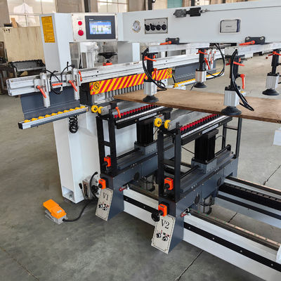 3500*2500*1550mm Installatiegrootte Meubels Vier rijige horizontale meervoudige boormachine