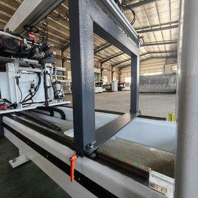 32 mm Min Centrale afstand Vier rijen Houtbewerking Multi Boor Boring Machine MZB73214