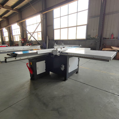 780 kg Gewicht MJ3200 45/90 graad 3200mm Schuifzaag voor houtbewerking in zaagmachines