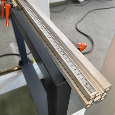 nauwkeurigheid Houtbewerking 4 rijen Bormachine voor meubels Verticale horizontale boor