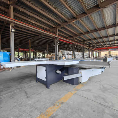 Houtpaneel snijmachine MJ3200 3200mm Schuiftafelzaagmachine voor houtbewerking in meubels