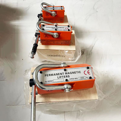 Buffers van roestvrij staal geïnstalleerd V-type magnetische heftoestellen voor metalen stukken