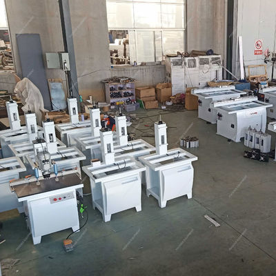 1700x850x1700mm MZ73032 Double Head Multi Wood Boring Machine met 3x2pcs Spindels