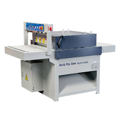 MJ141-0450 Plankzaagmachine Volledig automatische plaat Multi Blade zaag met CNC verstelbare snelheid