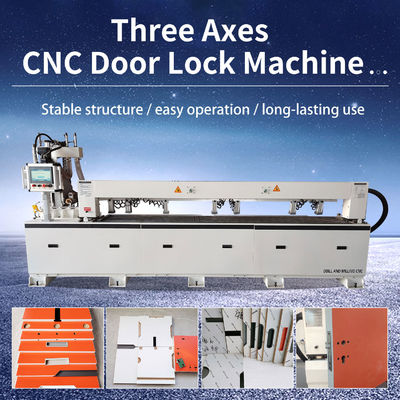 Panelmeubelen CNC-boor- en slote-integratie-machine Houtbewerkingscentrum