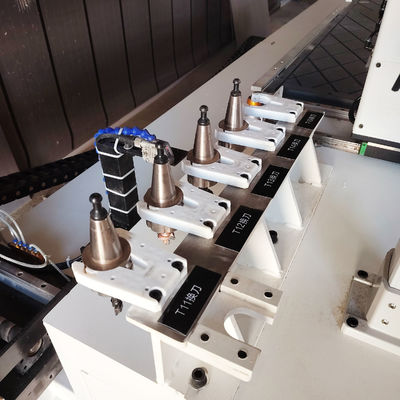 Panelmeubelen CNC-boor- en slote-integratie-machine Houtbewerkingscentrum