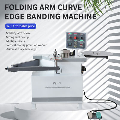 Hout MDF Automatische Curve Edge Banding Machine 700kg Makkelijk te W-1 Edge Bander Machine