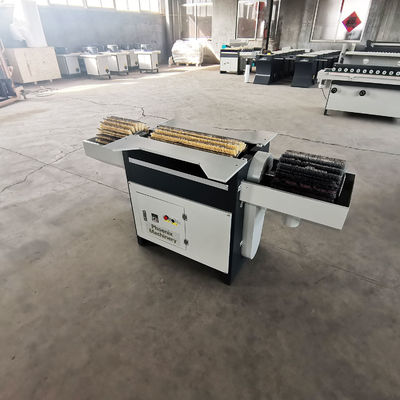 Drie rollers trommelborstel schuurmachine voor meubels horizontale borstel schuurmachine