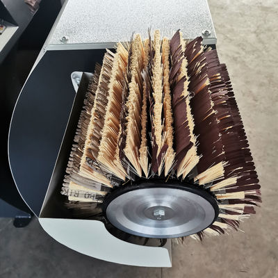 PM60A Houtborstelsandmachine voor het buigen van profielen met een speciaal gevormd polijst