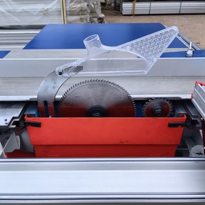 Bouwwerk 1300 mm Schuiftafelzaagmachine met tafelgrootte 3200X375MM