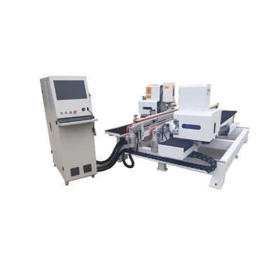 Hoge capaciteit 2000 kg dubbel lijnnummer CNC houten deur slot gat mortising machine