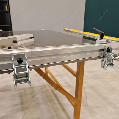 Hoogprecisie schuiftafel zaagpleistersnijmachine met PDMJ16 mini paneelzaagmotor