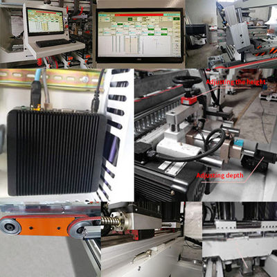 Advanced Multi Row Line Hout CNC-boormachine voor 8 50 mm verwerkingsdikte