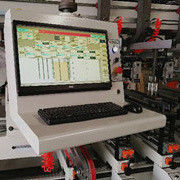 Advanced Multi Row Line Hout CNC-boormachine voor 8 50 mm verwerkingsdikte
