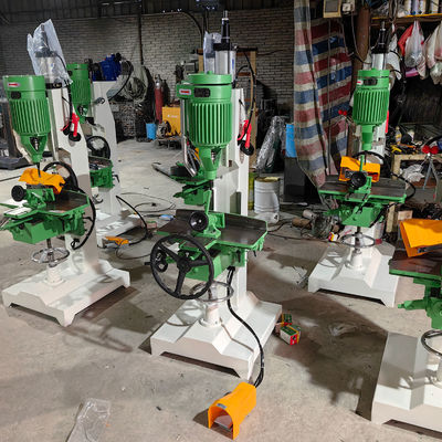 110 mm Max. Machine voor het spannen van houtwerkwerk van de diepgang van de mortis voor de oplossing van vierkante boorwerkzaamheden