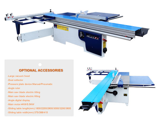 3200 mm Volledig automatische mesheffing Digitale schuiftafelpaneel snijzaagmachine