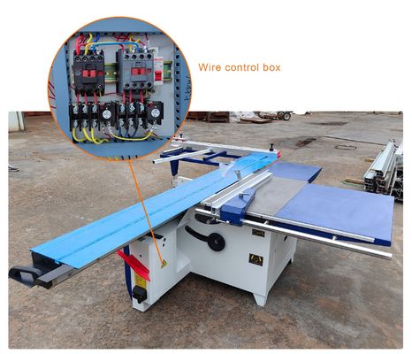 3200 mm zware precisie schuiftafelzaagmachine voor houtsnijdoeleinden