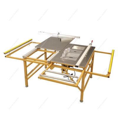 500 mm cirkelzaag draagbare schuiftafelzaagmachine voor houtsnijden met hoge snelheid