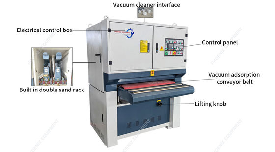 R-R1000 Houtbewerkingsvacuüm-adsorptiesanders met een zandzak van 1020*2000 mm