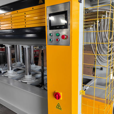5 werklagen 5laag veneer houten deur MDF Hydraulische warmpersmachine voor het maken van deuren