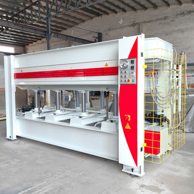 2lagen Melamine Veneer Houten Deur MDF Hot Press Machine met 3000*1300*42mm Platen Grootte