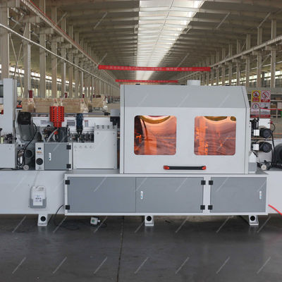 4500*1100*1640mm F350 Schuine rechte automatische randbandmachine 45 graden randbandmachine 8mm