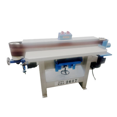 Industriële mini-bandsandmachine voor het polijsten van hout 1200 mm werkbreedte