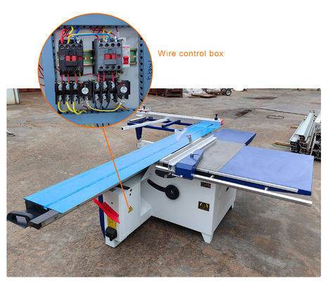 MJ6132 Horizontale automatische multifunctioneel paneelzaag met 5,5 kW 1,1 kW motorvermogen